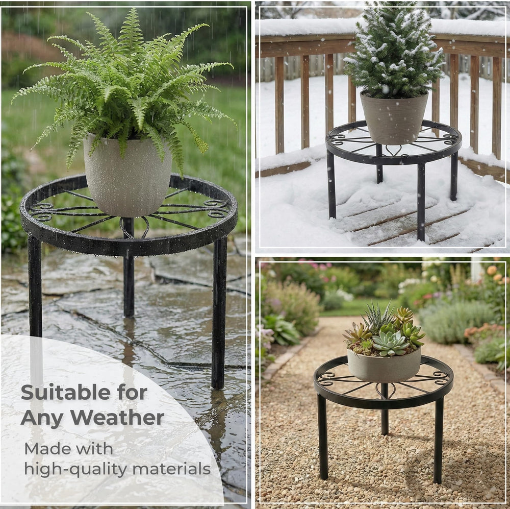 FloriCraft balcony arrangement demonstrating outdoor use and layered visual interest