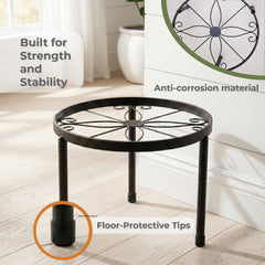 FloriCraft powder-coated finish detail resisting rust and weather for longevity