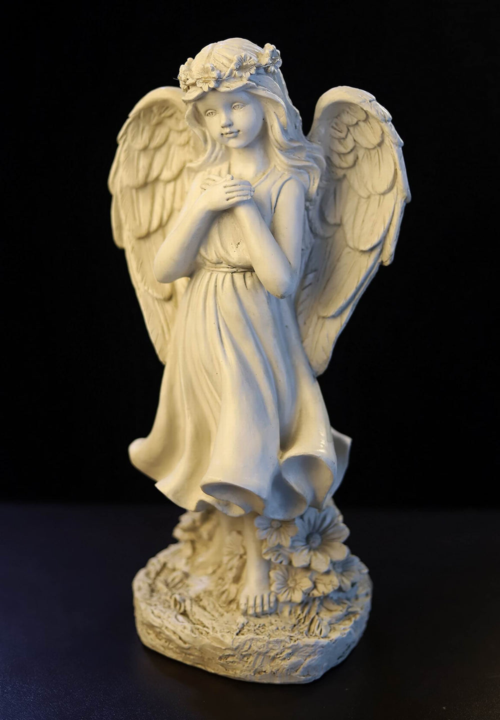 Floryden angel on cemetery plot showing respectful memorial benefit