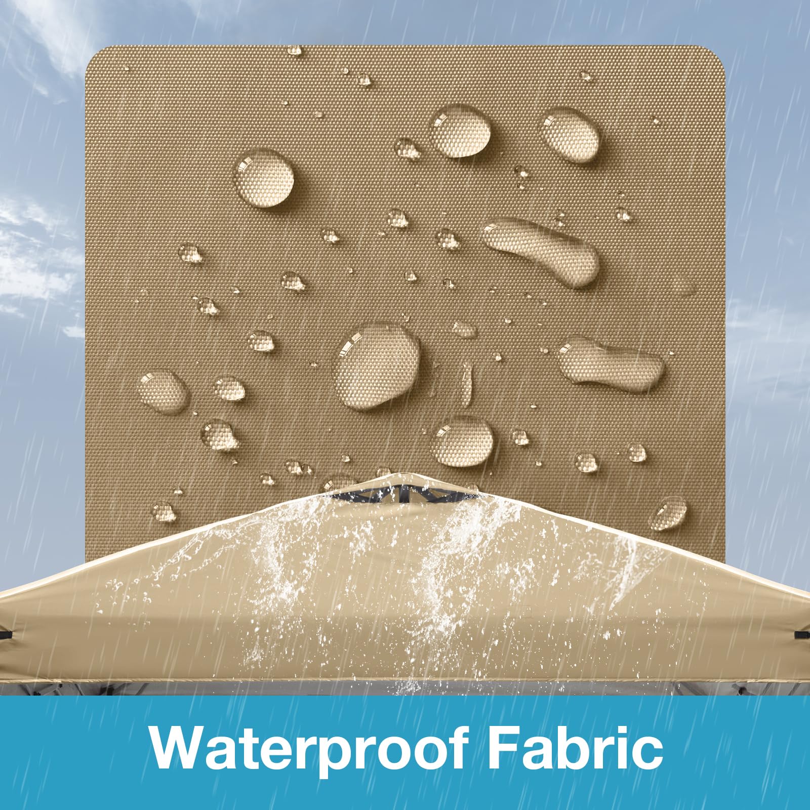 FLOUREE label and silver inner coating detail showing UV-reflective protection benefit