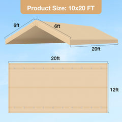 FLOUREE canopy mounted on a compatible frame side angle demonstrating fit and tension
