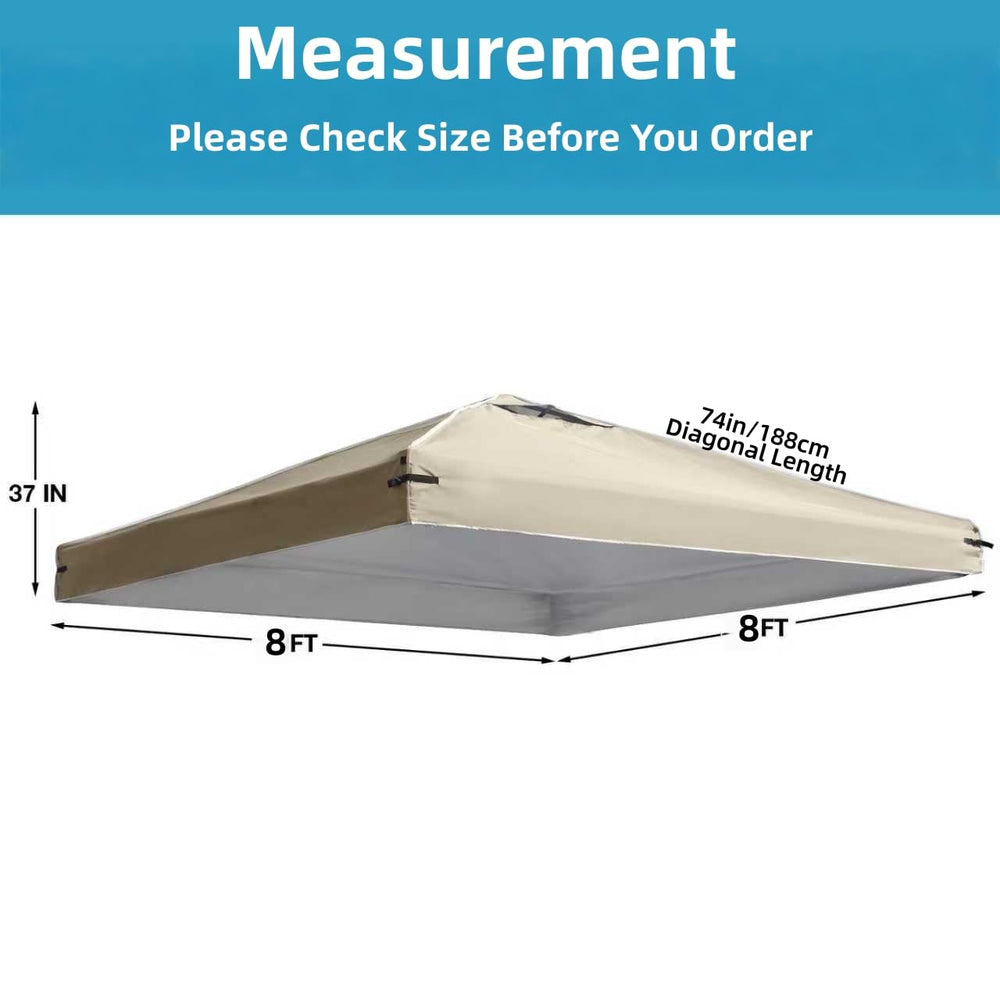 FLOUREE vent detail at peak showing airflow feature for cooler canopy interior benefit