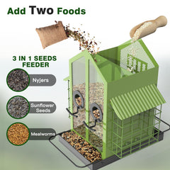 FlowaFoli transparent seed window for quick level checks benefit