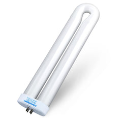 Flowtron replacement bulbs front view showing twin-pack and labels for quick purchase benefit