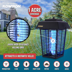 Flowtron octenol lure packet displayed boosting mosquito attraction