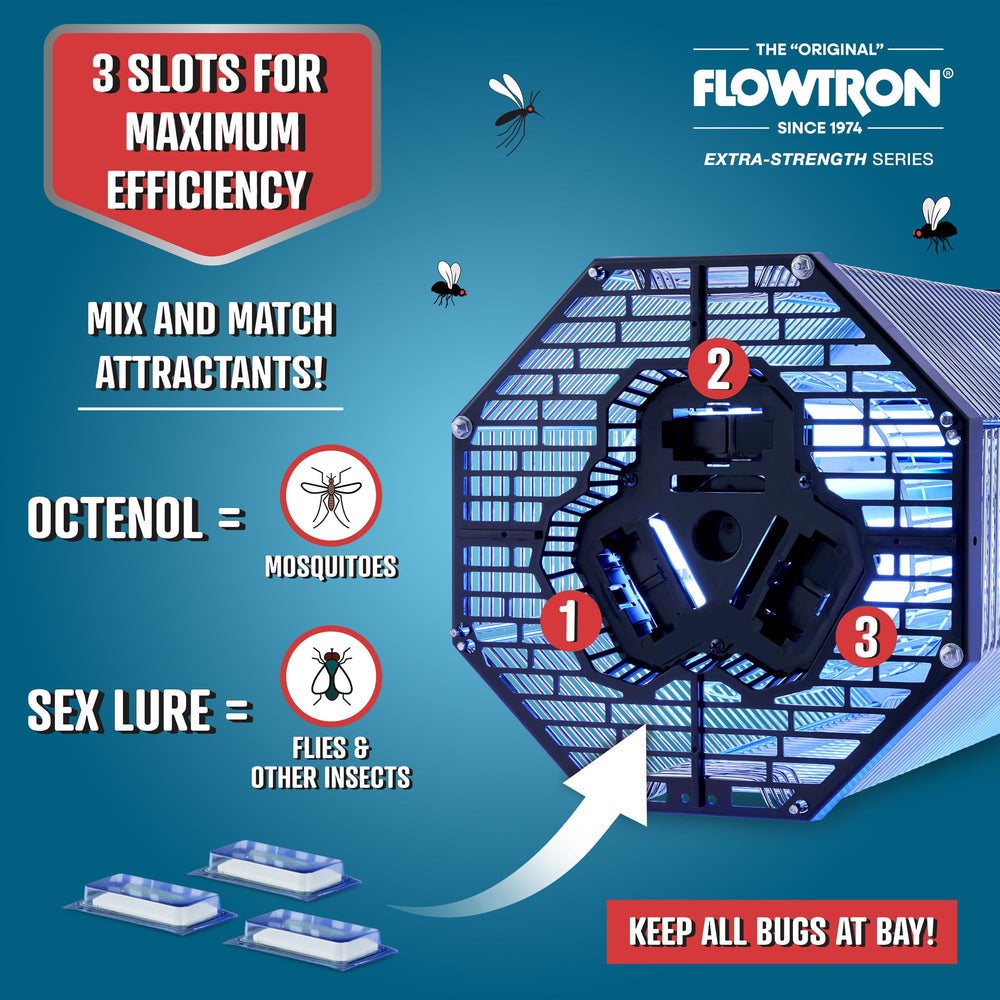 Flowtron UL label close-up indicating certified safety and compliance