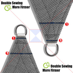FLY HAWK corner D-ring detail for secure attachment strength
