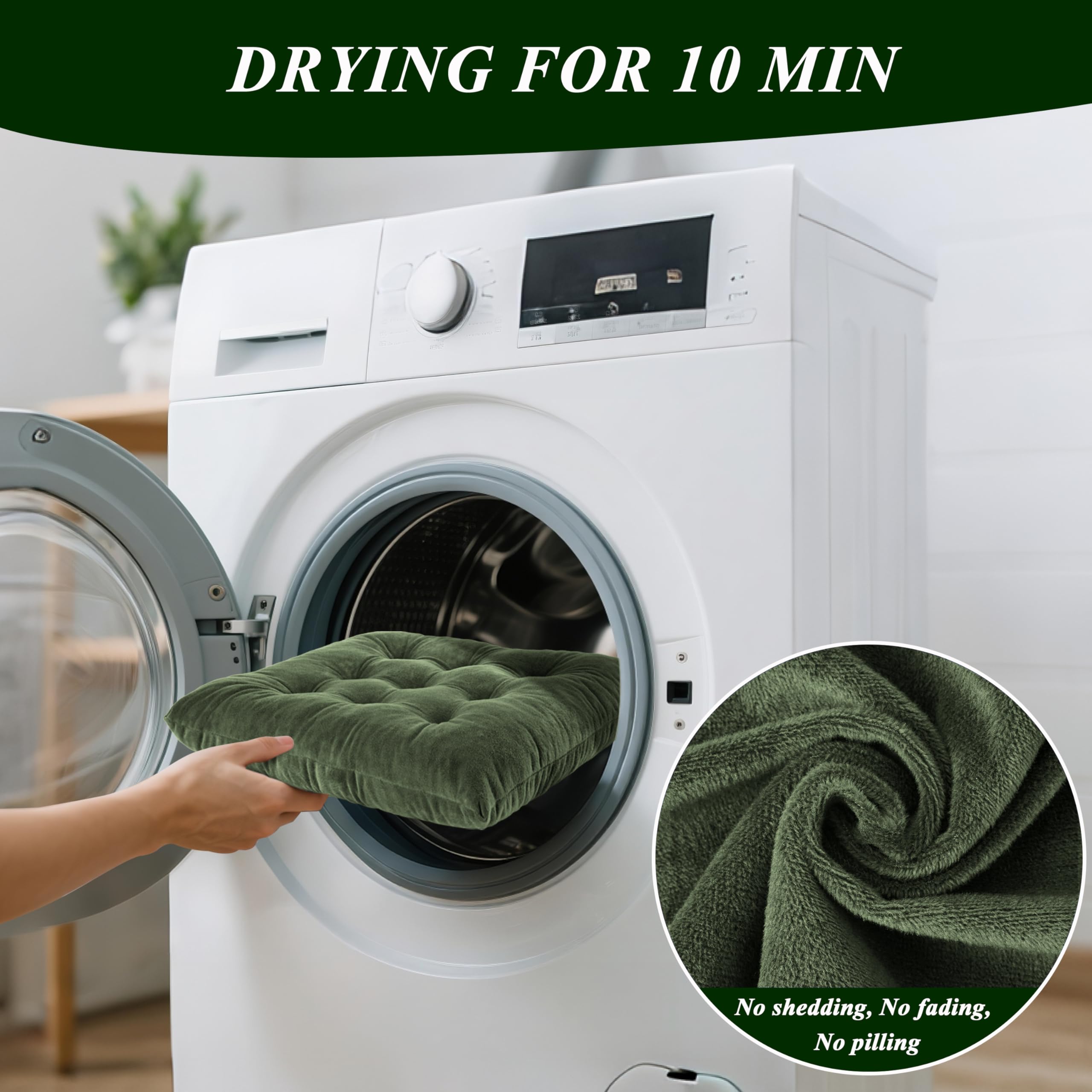 FlyGulls cushions in use on a porch rocking chair providing cozy outdoor seating