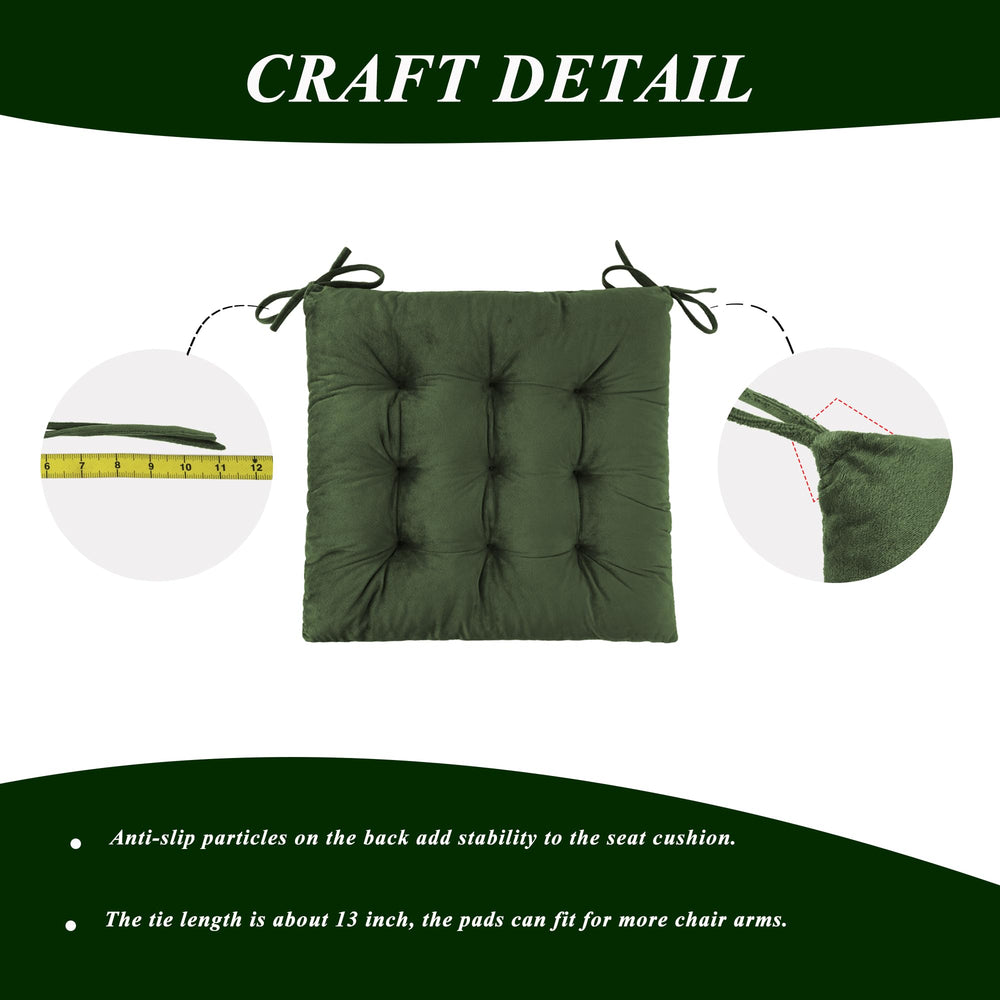 FlyGulls cushion placed on a dining chair for size comparison and versatile fit