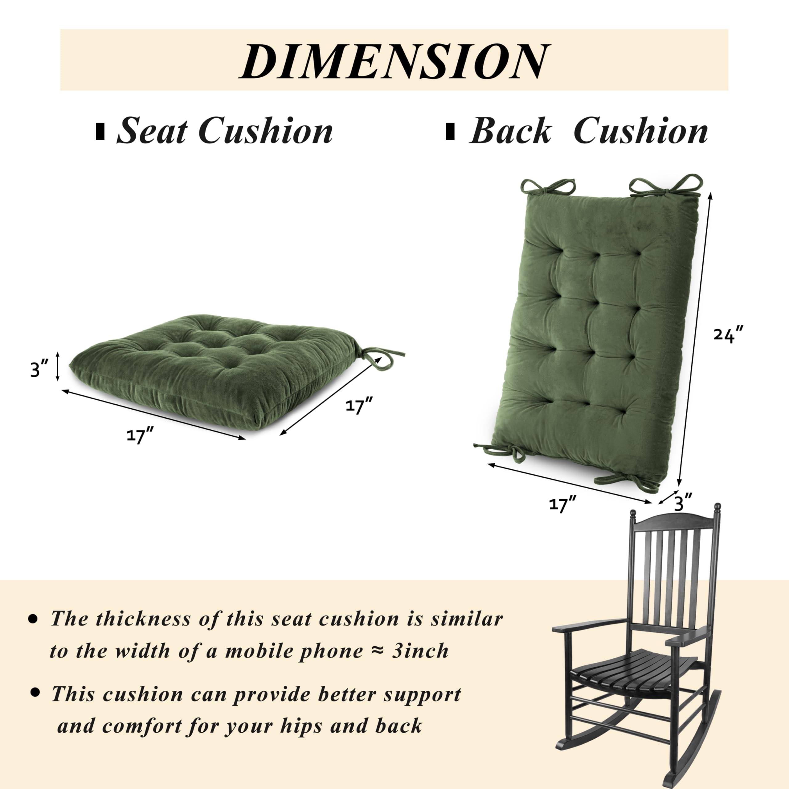 FlyGulls seat and back cushion close detail showing thickness and supportive fill