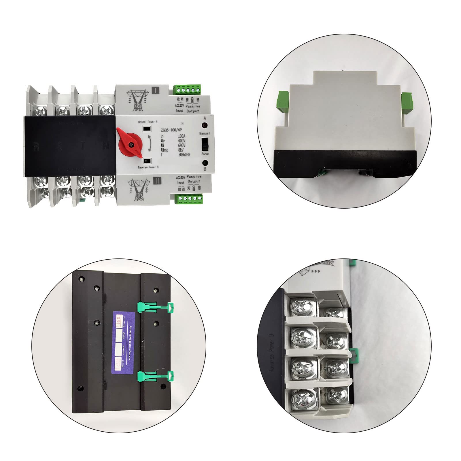 Flylin signal output port with indicator connected for visible backup status