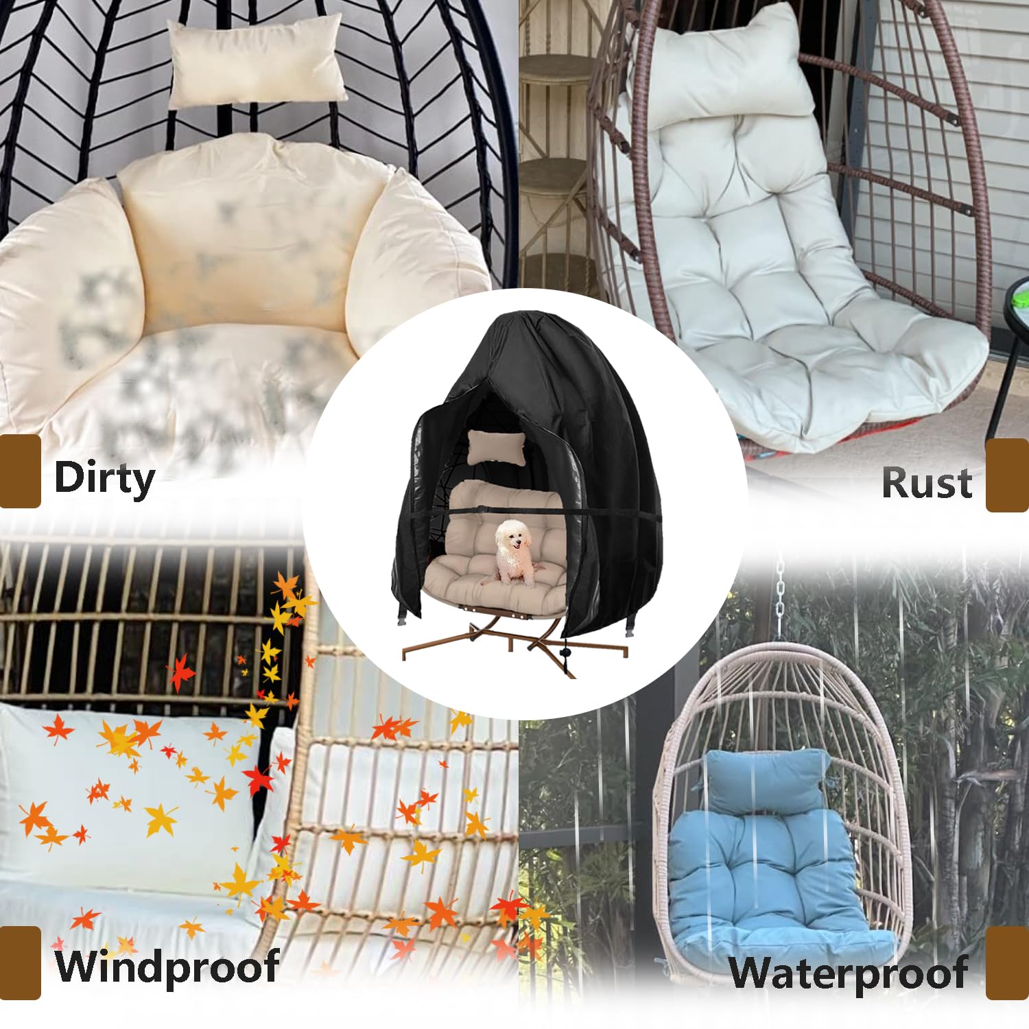 FLYMEI rain beading on surface, demonstrates water repellency benefit