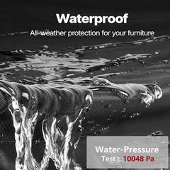 FLYMEI fabric texture close-up showing durable waterproof weave