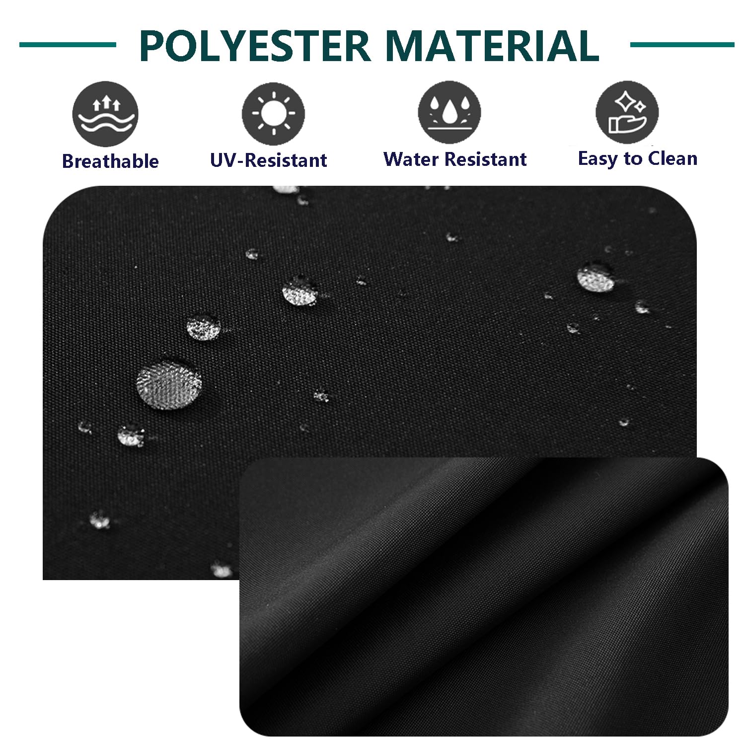 FLYMEI zipper detail demonstrating secure closure and easy use