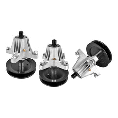 Flynsu front view spindle assembly showing mounting face and shaft for accurate fit