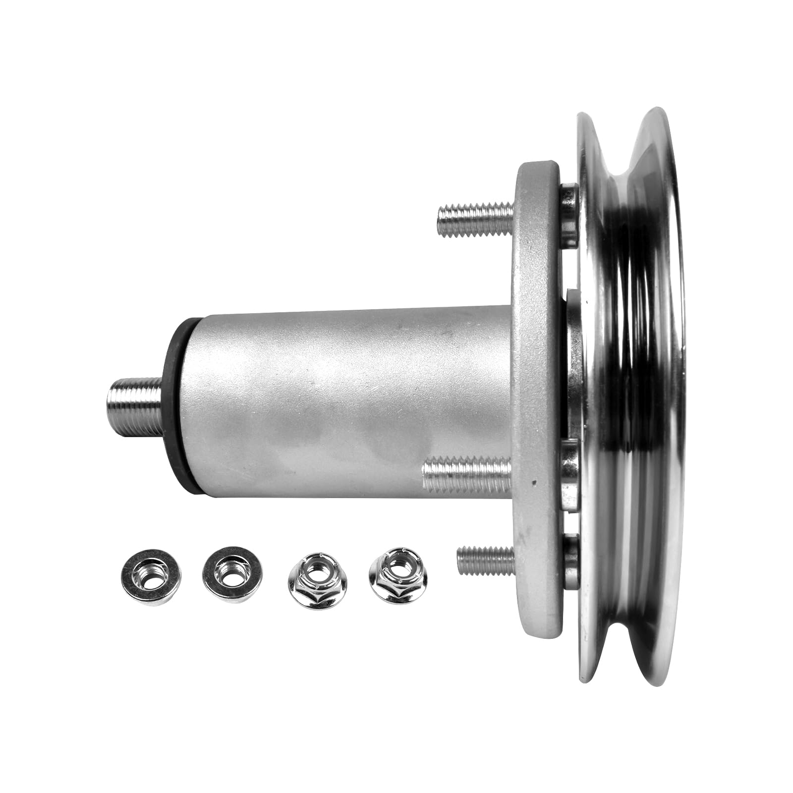 Flynsu three-spindle pack layout ready for full deck replacement