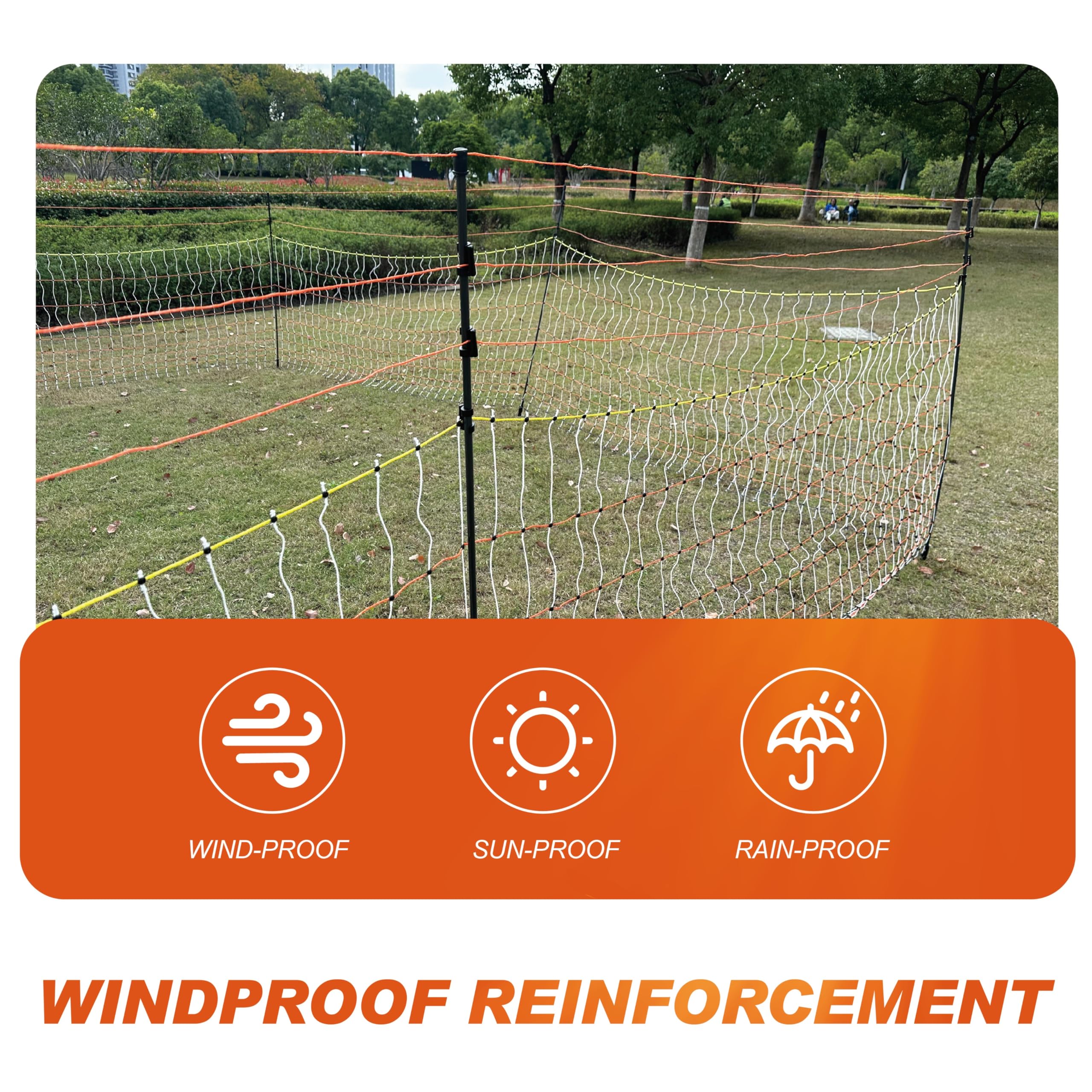 FMFenceTrix ground spike and base detail for stable anchoring