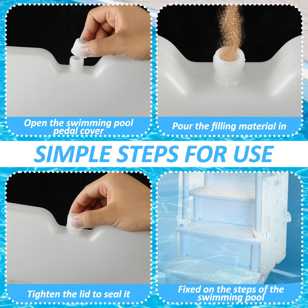 FMOACEN empty lightweight blocks for easy storage and handling