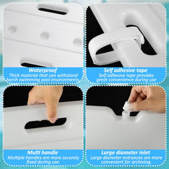 FMOACEN adjustable straps detail securing weights to rails