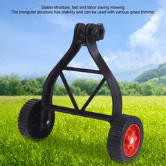 Fockety wheel tread and texture improving traction on grass and dirt