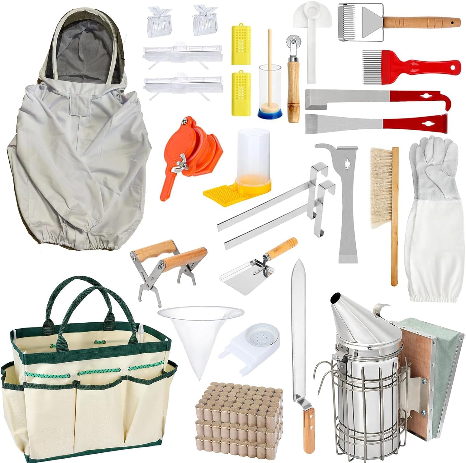 FodManTakin kit front view showing organized tote and tools for quick access