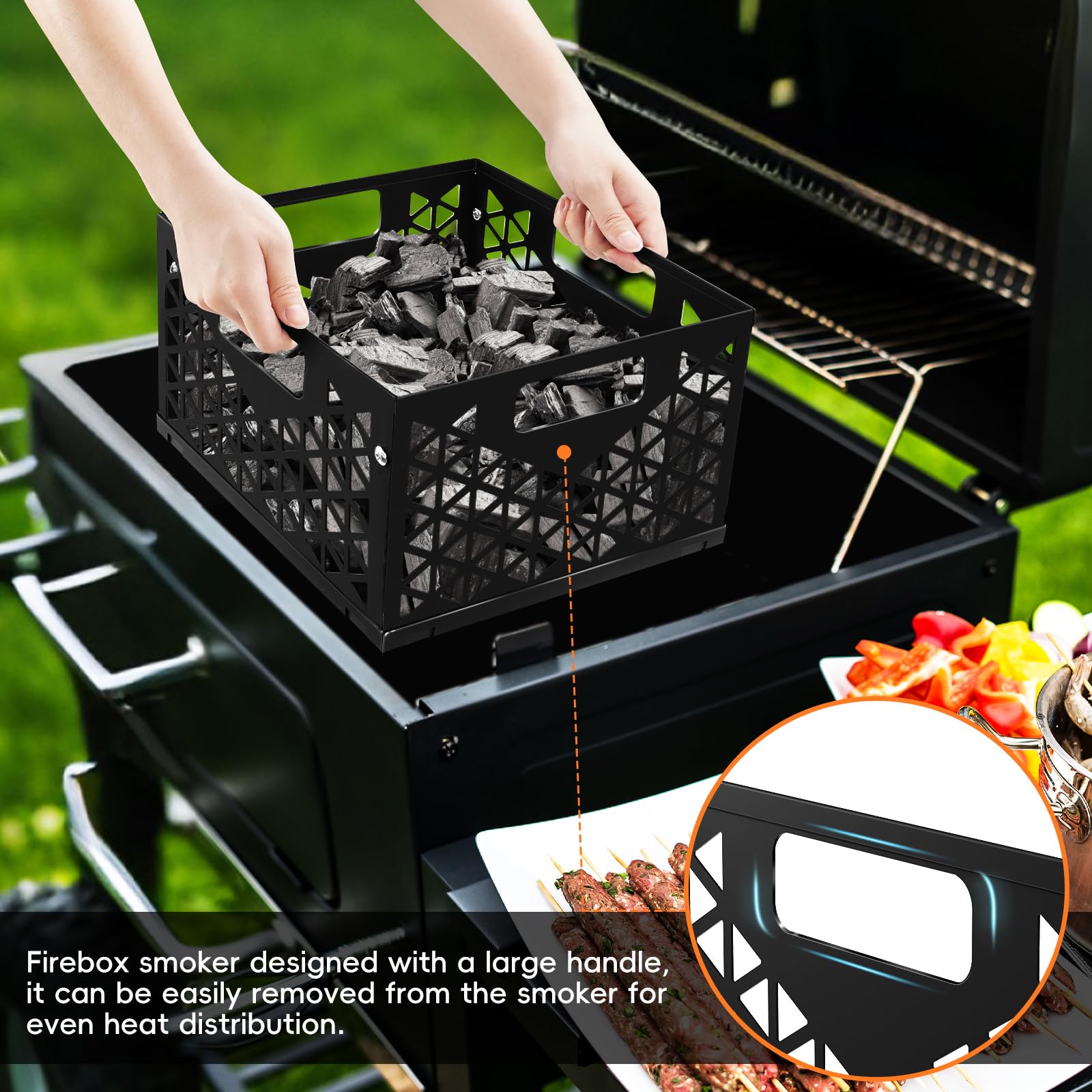 foedo lifestyle backyard barbecue showing stable heat and simpler smoking