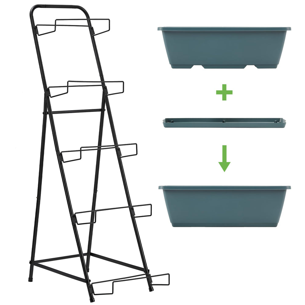 Fogein metal frame assembly detail illustrating sturdy triangular support benefit