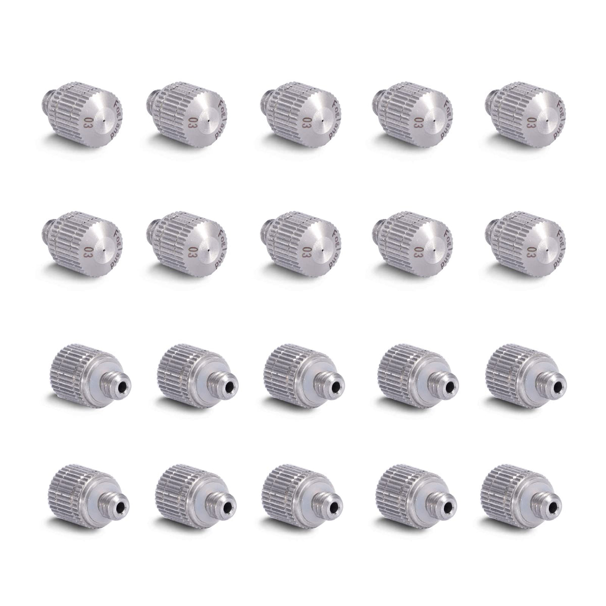 Fogland front packaging with 20 nozzles showing set and benefit of ready replacement