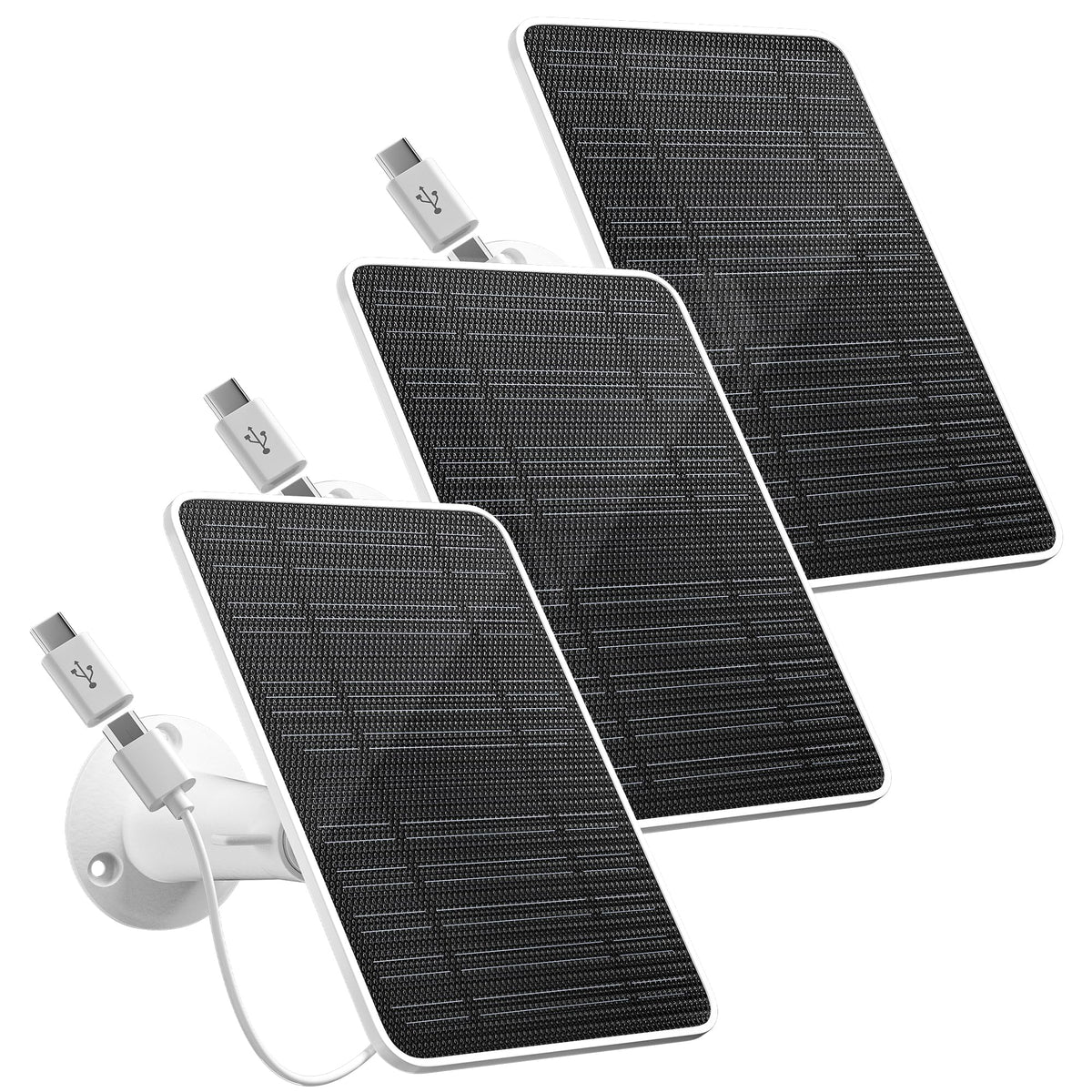 fohoa solar panel front view showing compact design and outdoor use benefit