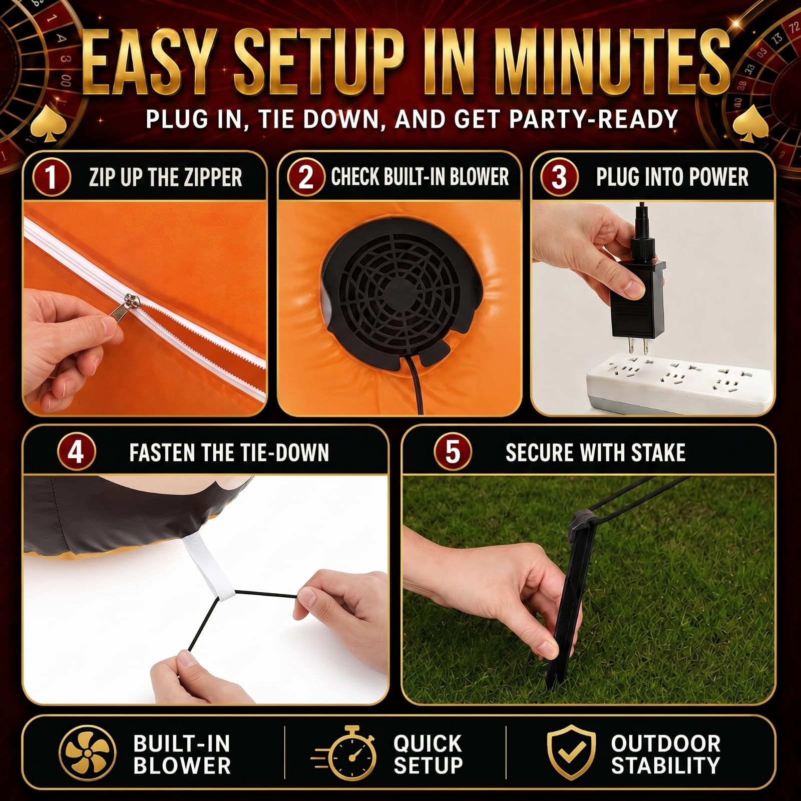 Foilswirl blower and accessory kit displayed for quick tool-free setup