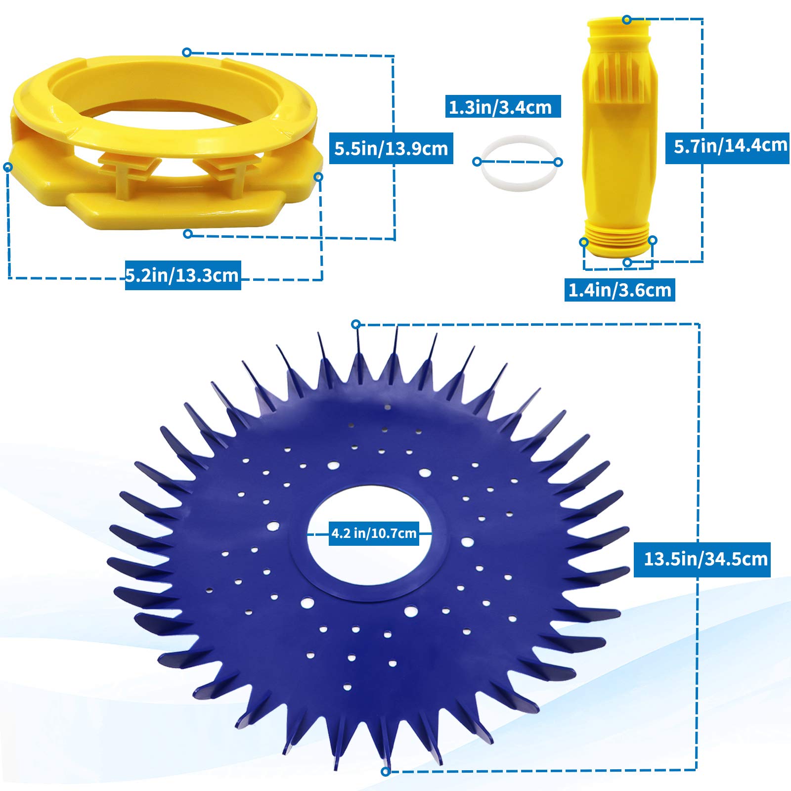 Foinwer finned seal close-up emphasizing durable edges for reliable suction sealing