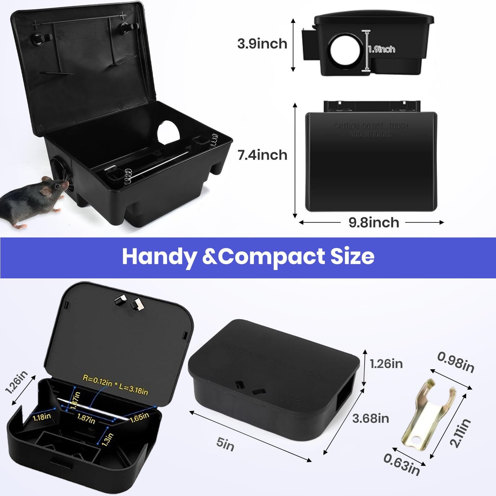Foivieide compact station front view showing discreet protection benefit