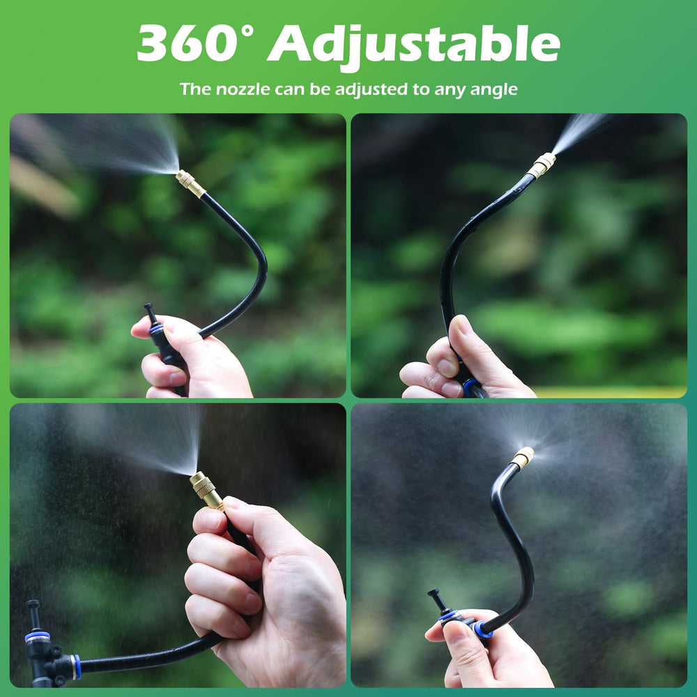 FOKATY accessories laid out including clamps ties cutter for easy installation