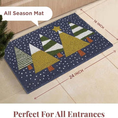 Folkulture latex backing detail providing anti-slip stability and safe placement