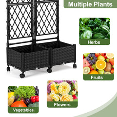 FOLLOOK planter next to chair for size comparison, demonstrates compact footprint