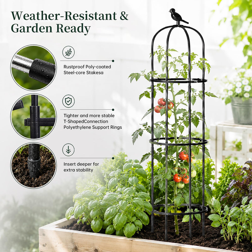 FOLLOOK trellis connection close-up highlighting secure joints and stability