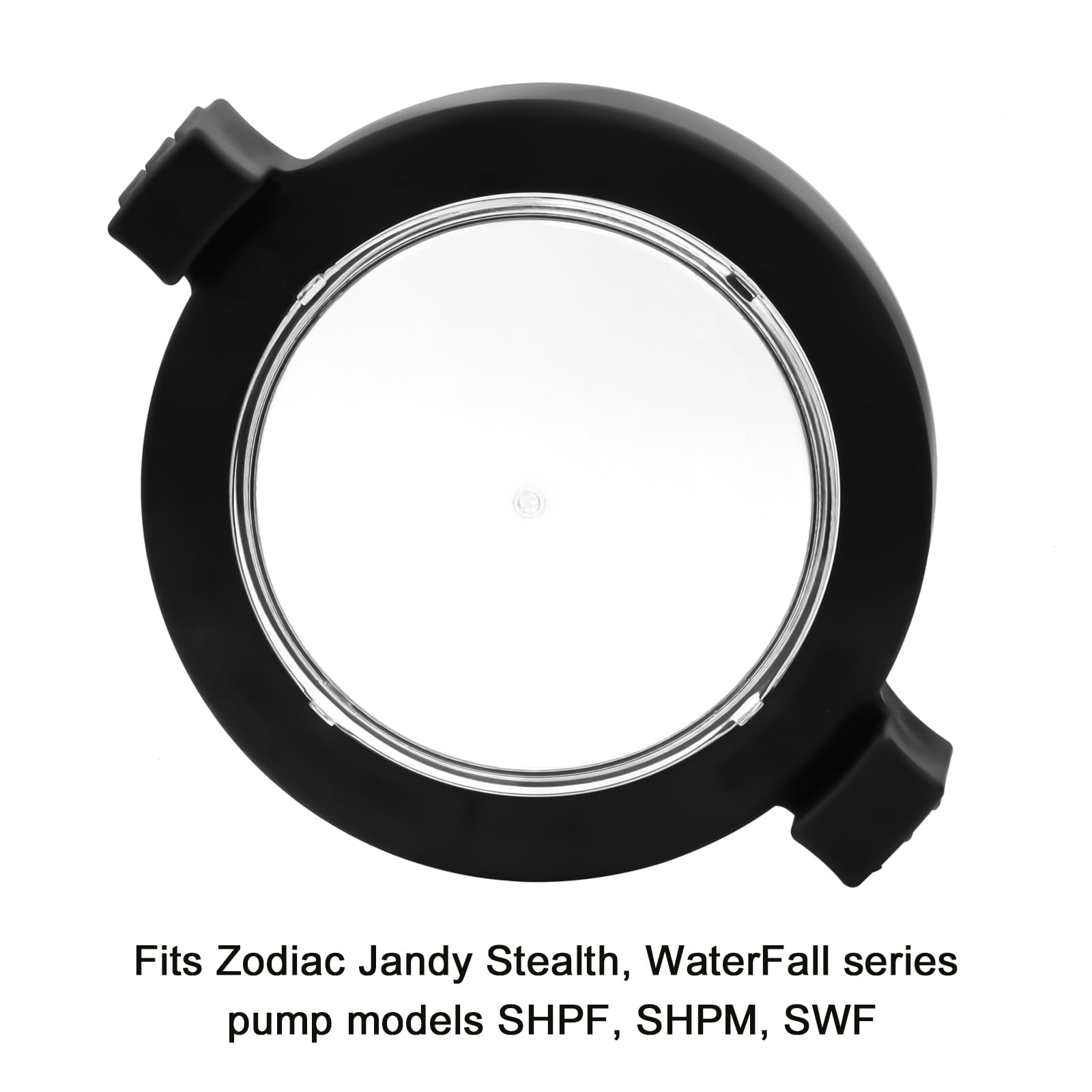 folosem replacement lid installed on a Zodiac Jandy pump showing correct fit