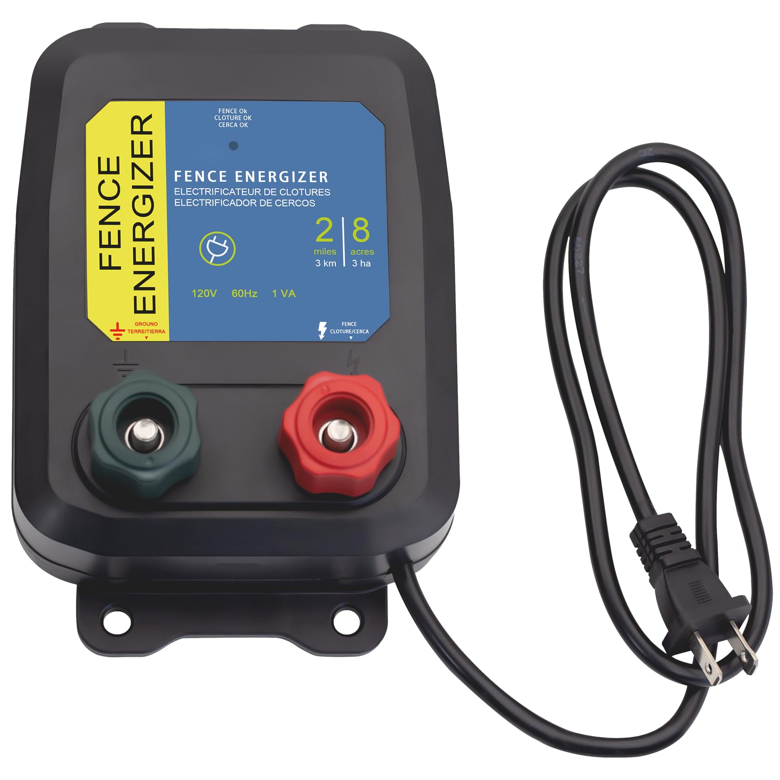 folosem PE2 front panel view showing compact plug-in design and labeling benefits