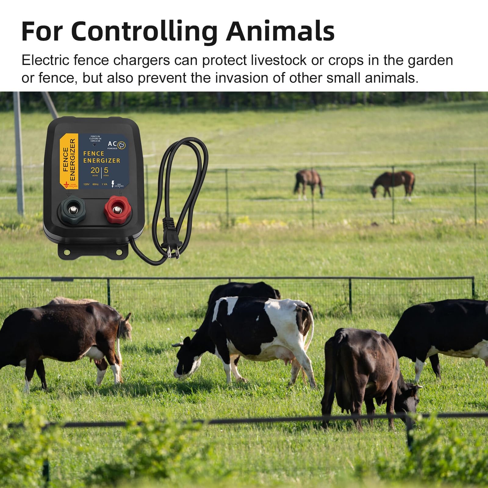 folosem PE5 connected to outdoor fence line, folosem maintains pulse under load