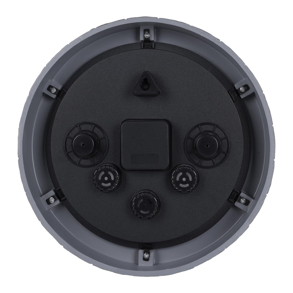 Fomaris back cover and packaging showing sealed movement and easy battery access
