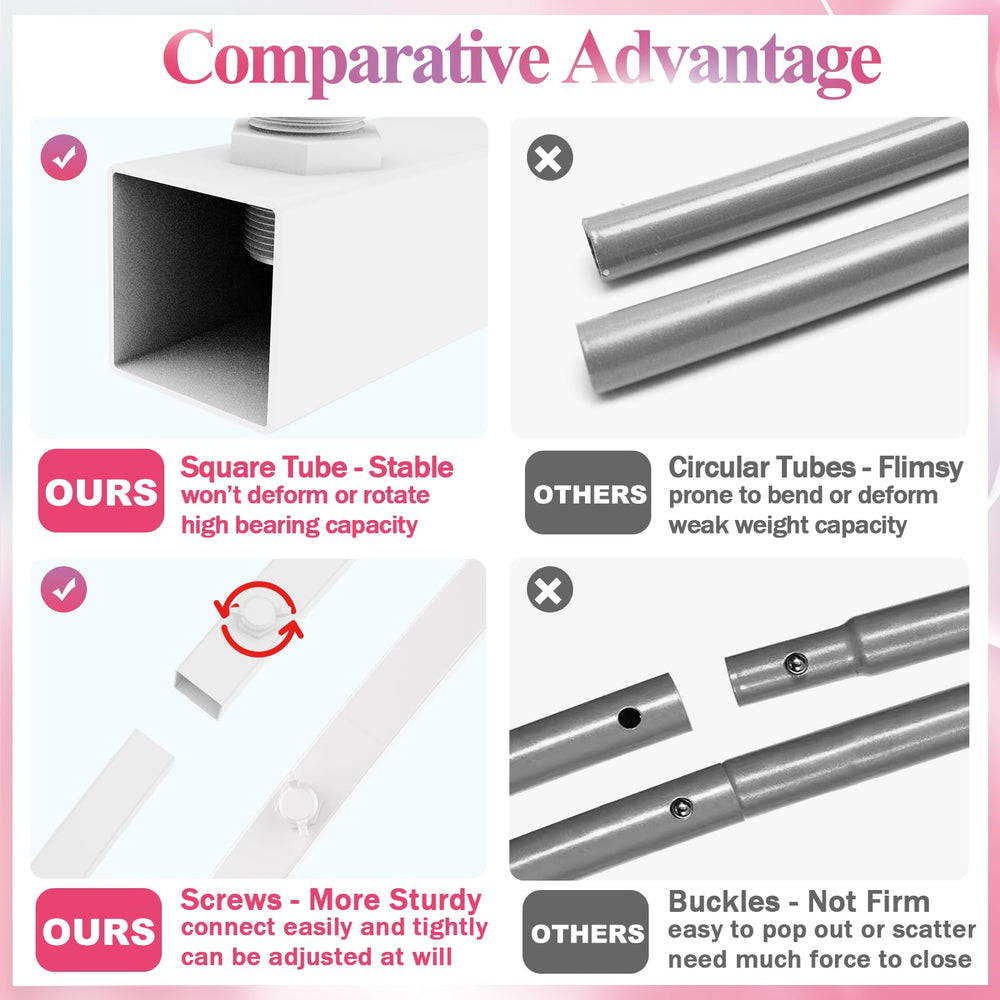 Fomcet assembled three arches illustrating layered sizes for depth and visual impact