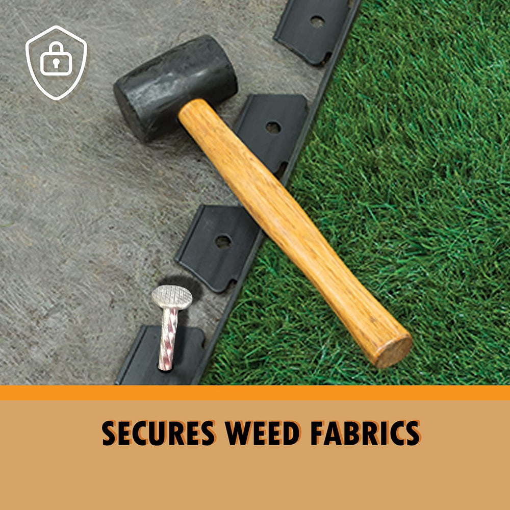 FOMMEN metal tip close-up highlighting durable peak that penetrates soil easily
