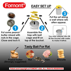 Fomont double pedals and ramps detail improving capture rates for large rats