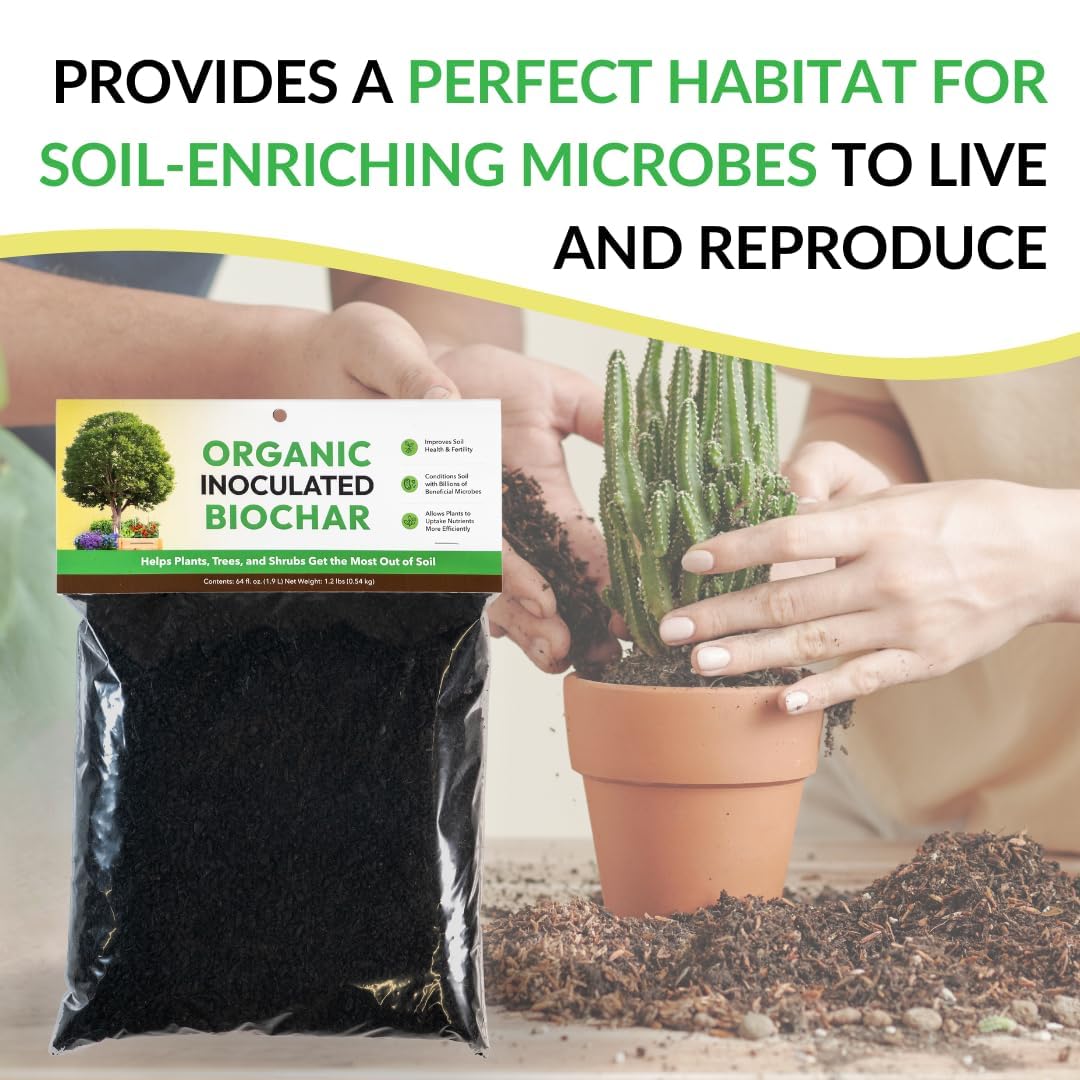 FOOP applied around a tree root zone demonstrating long-term soil fertility support