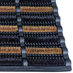FOOTMATTERS close-up of coir fibers showing texture and scraping strength