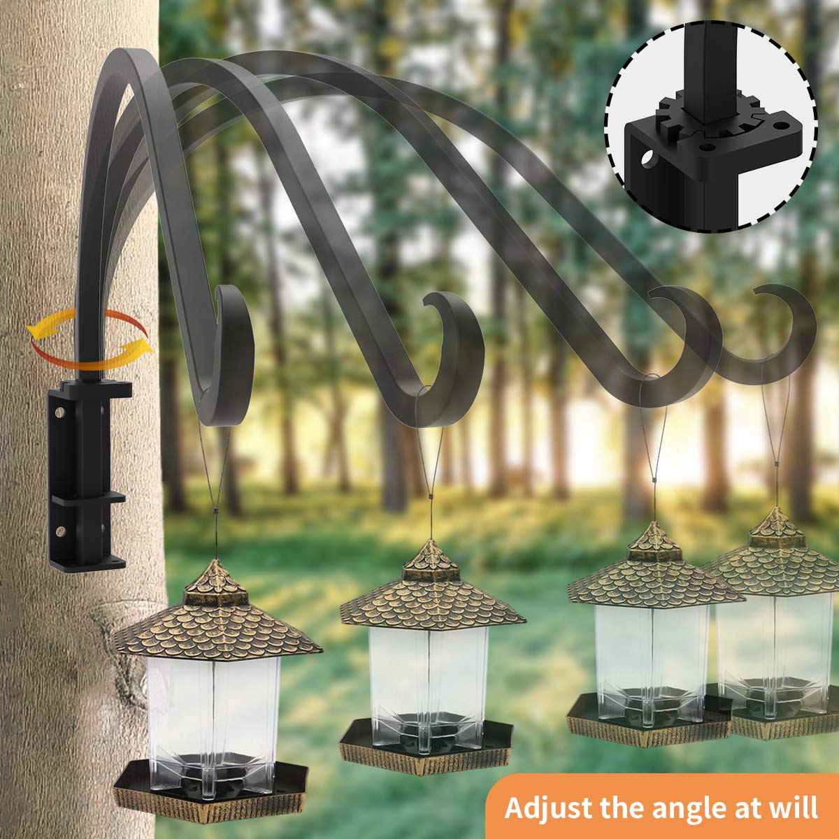 Foozet close-up of swivel gear highlights 12-tooth rotation for precise positioning