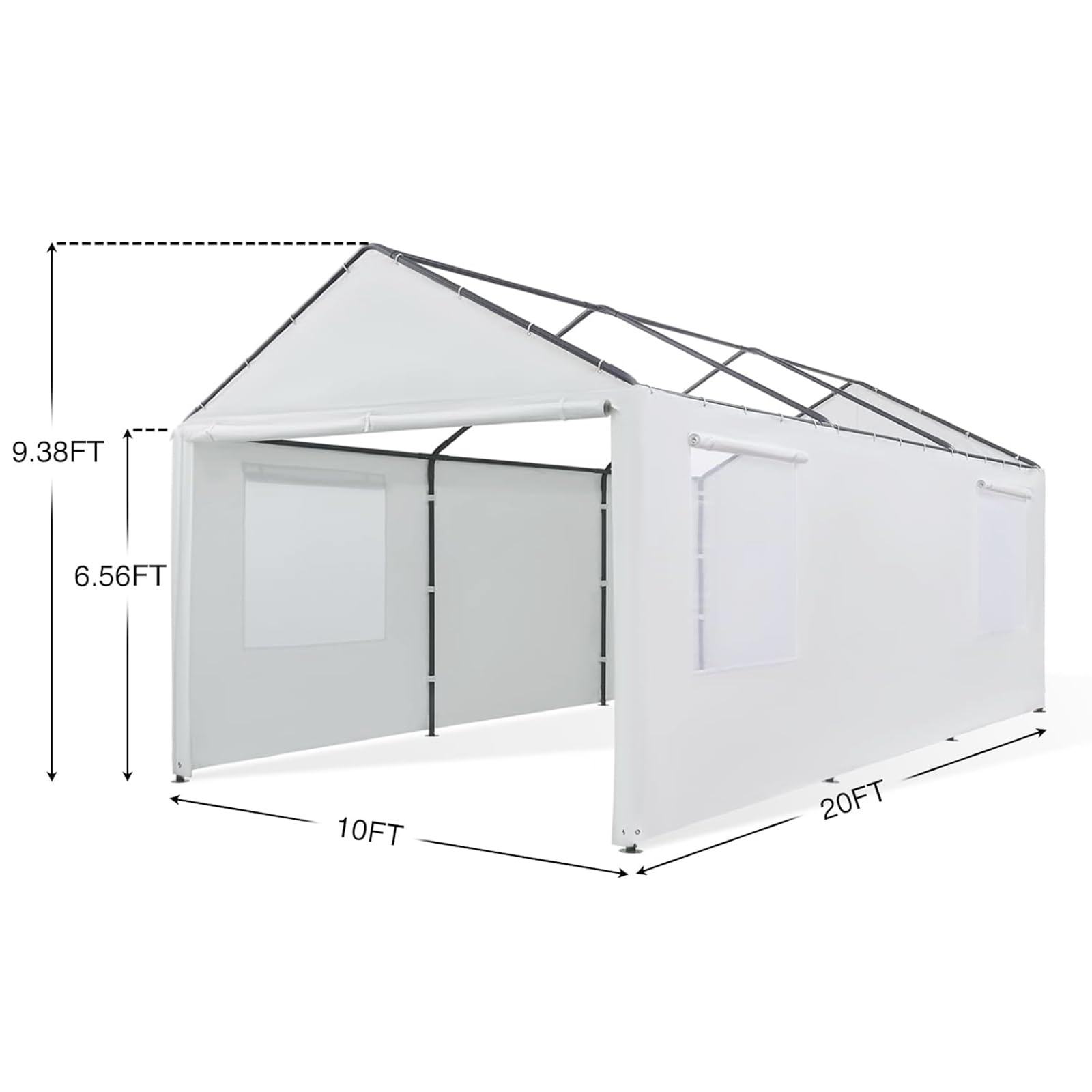 FORALEBEN end panel with door access detail for convenient entry and ventilation