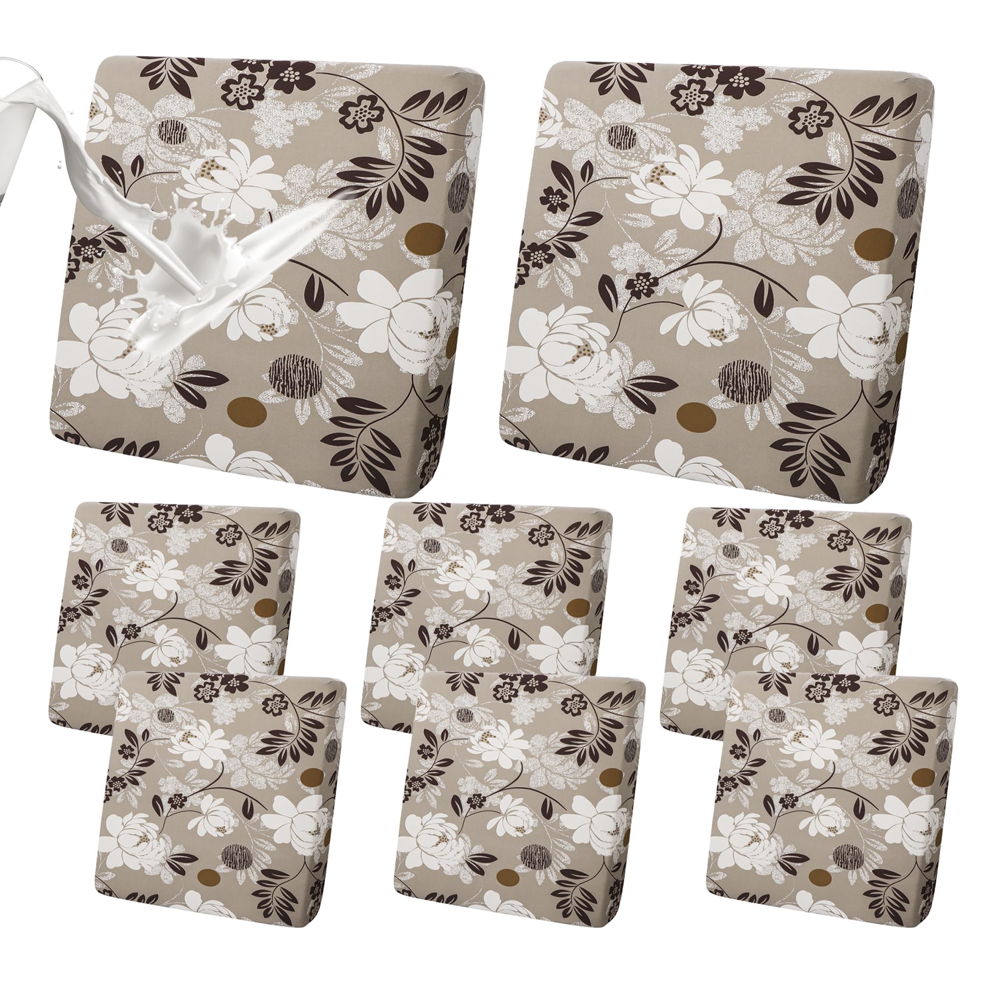 FORCHEER front view of cover on cushion shows clean look and quick upgrade