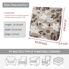 FORCHEER floral print detail highlights vibrant color and soft texture