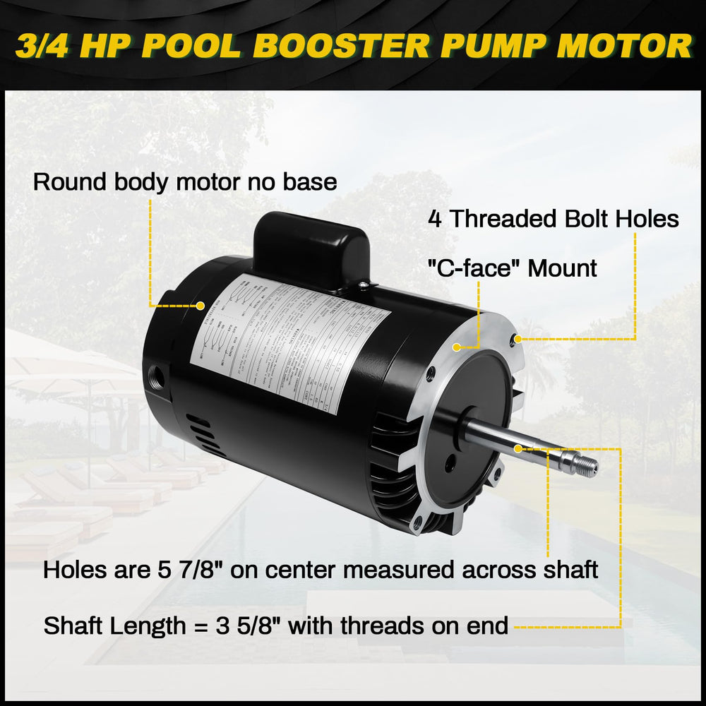 FOREBEN motor installed in pool cleaner setup showing direct-fit compatibility